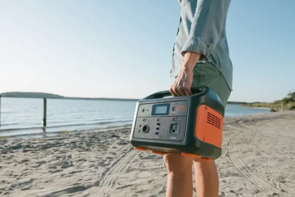 Tragbare Powerstation Test