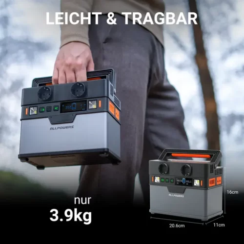 ALLPOWERS S300 tragbare Powerstation