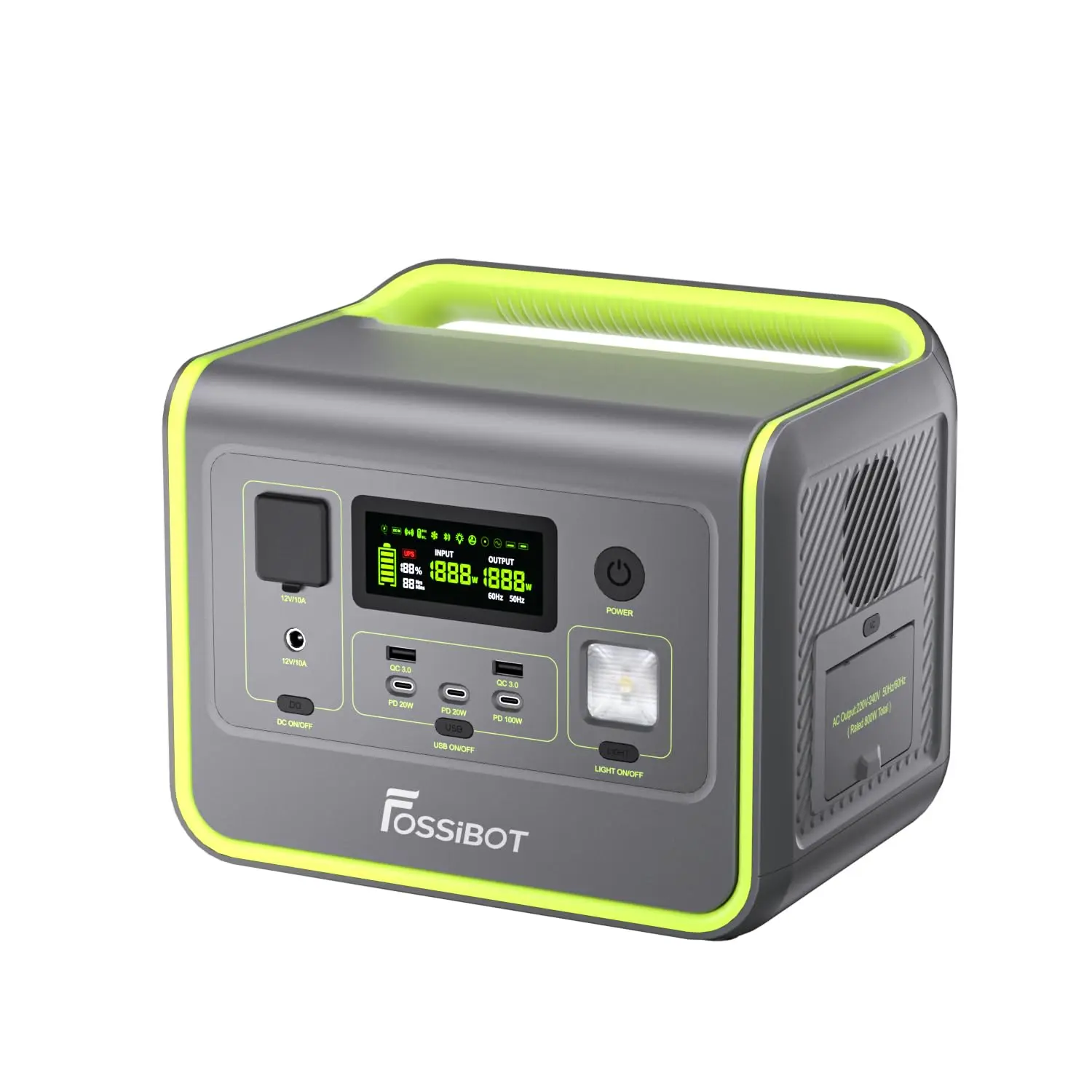 Fossitbot-F800-Test
